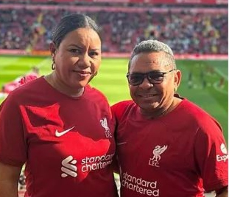 Padres de Luis Díaz llegaron a Inglaterra en vuelo privado