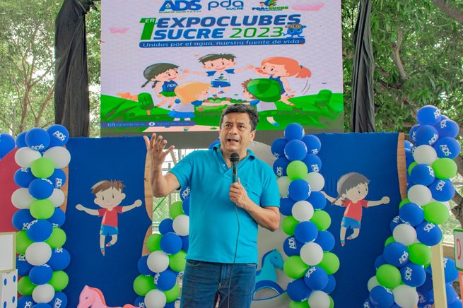 180 corazones defensores del agua se lucieron en la primera versión Expoclubes Sucre 2023