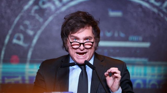 Estas fueron las primeras palabras del presidente electo de Argentina, Javier Milei