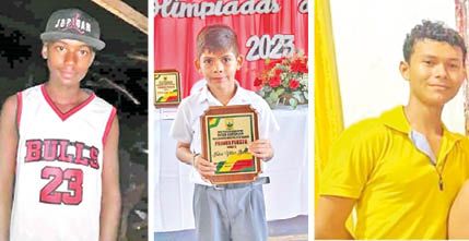 Tres familias sumidas en la tragedia