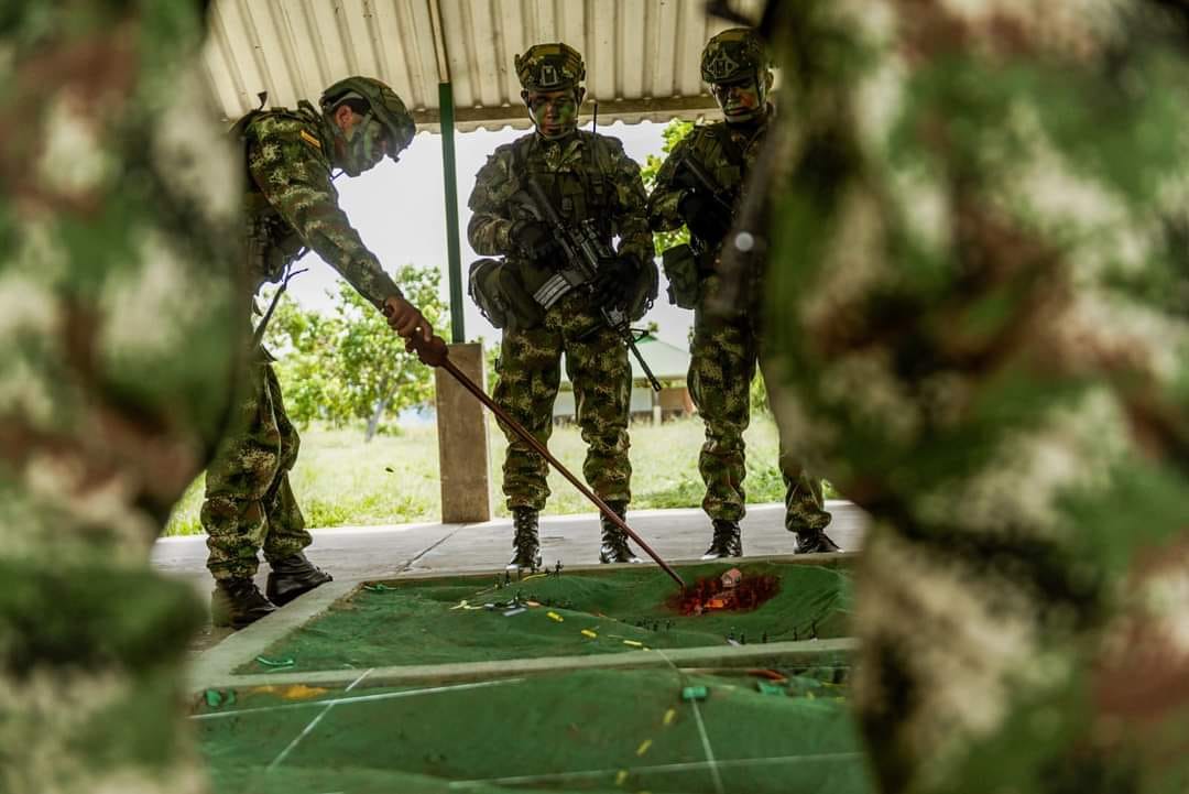Militares realizaron operativo en Pijiguayal, zona rural de Ciénaga de Oro