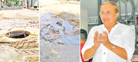 En Ciénaga naufragan  entre las aguas residuales