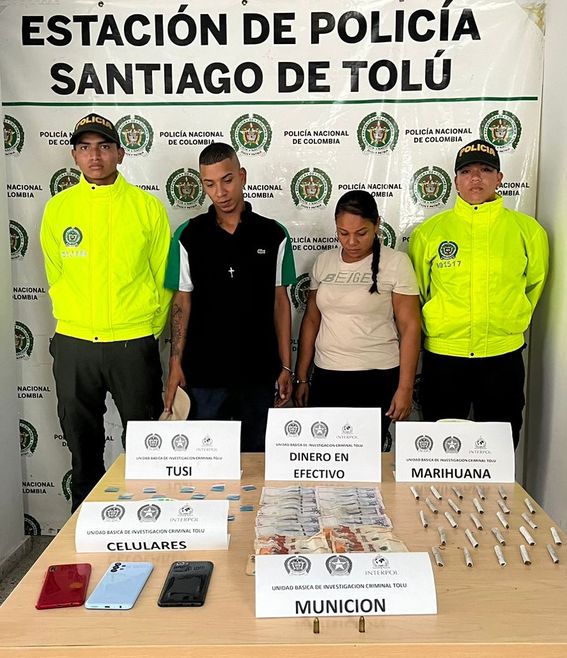 Hermanos cayeron en allanamiento