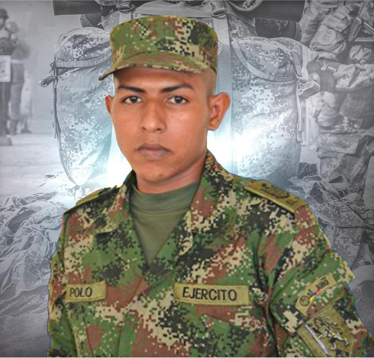 Militar muerto en combates