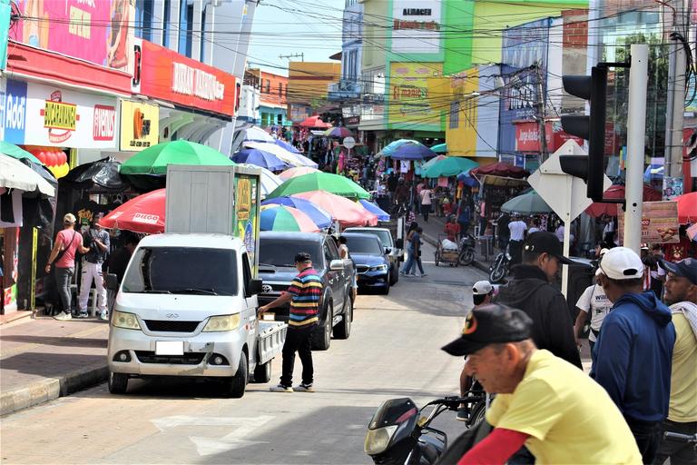 Así está hoy el Área de Movilidad Segura del centro de Sincelejo