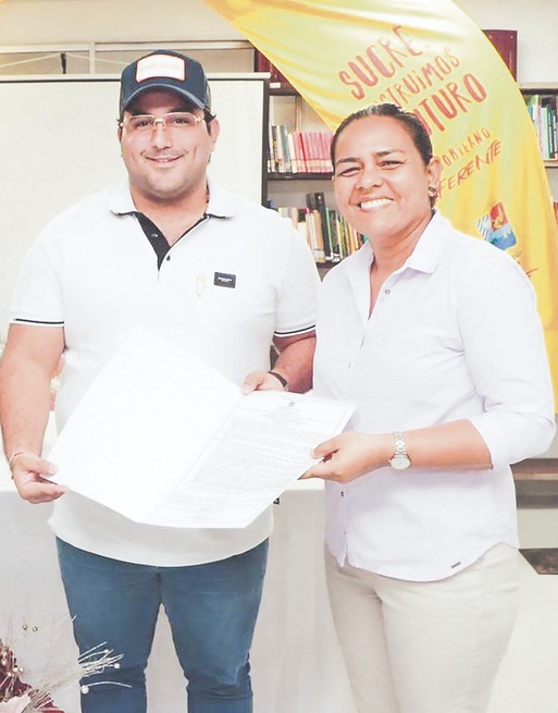 Reconocimiento para Ovejas y su alcalde Freddy Orlando Ricardo