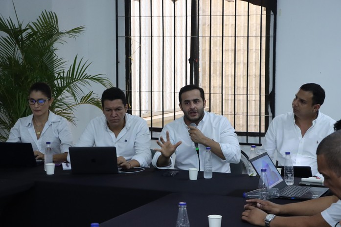Un equipo técnico acompaña al gobernador electo Erasmo Zuleta en el proceso de empalme
