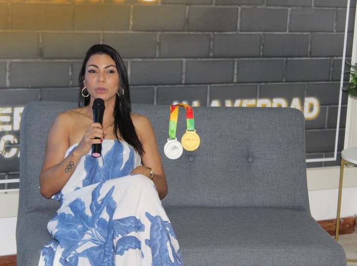 Me retiro como campeona: Stella Urango