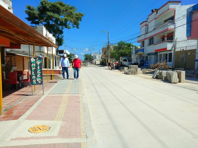 Obras en la Avenida Argelia avanzan en un 30 por ciento