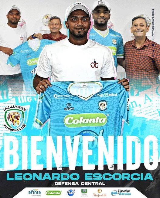 Leonardo Escorcia vuelve a Jaguares