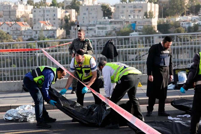 Un ataque palestino en Jerusalén deja tres muertos y seis heridos