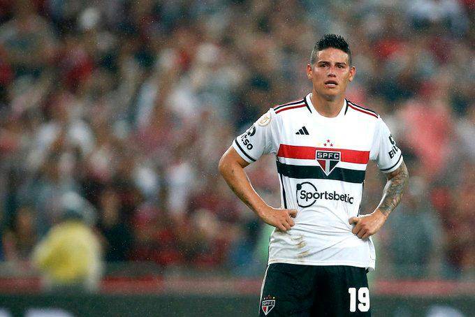 James no continuaría en el Sao Paulo