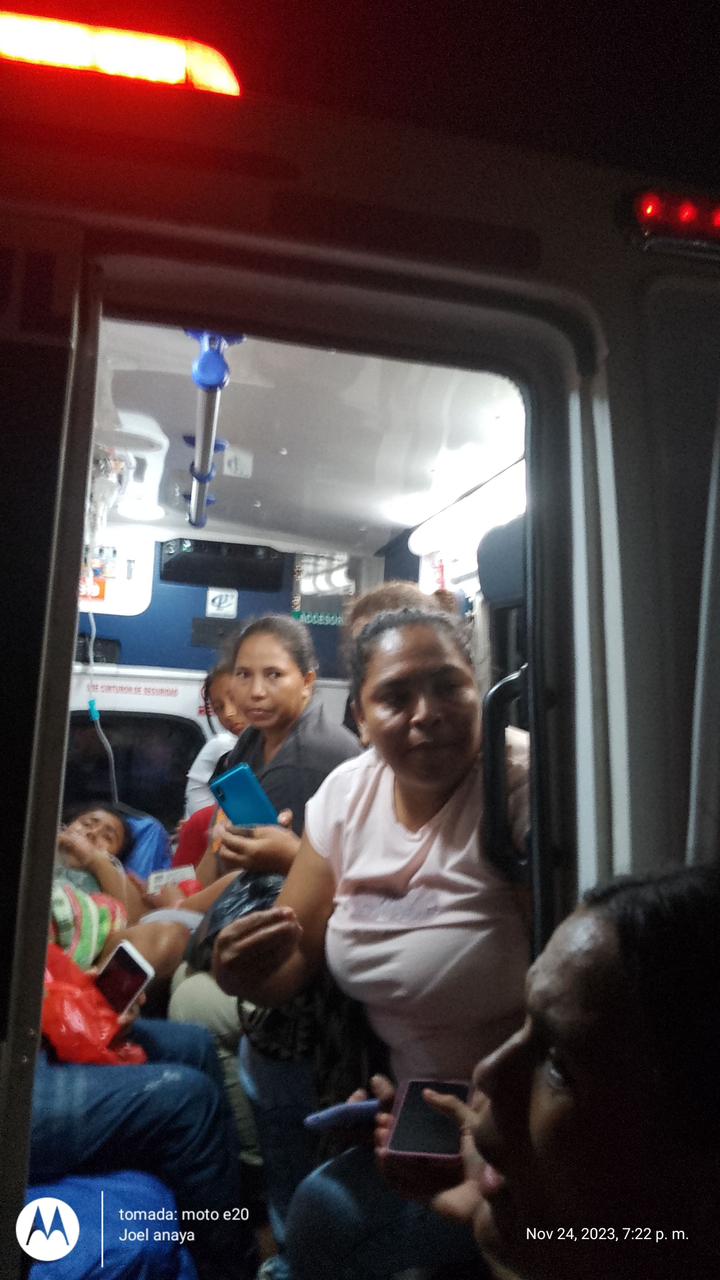 ¿Ambulancia o bus de transporte público?