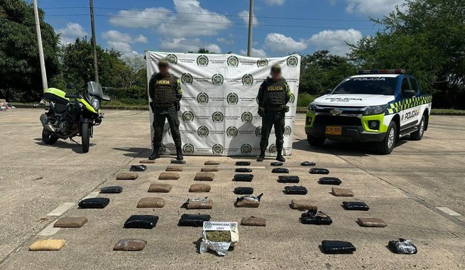 Incautan 46 mil dosis de marihuana tipo “cripy” en Planeta Rica