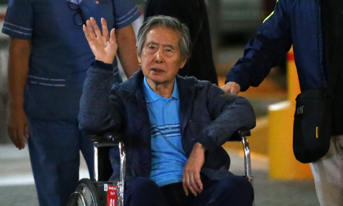 Tribunal Constitucional ordena liberar a Alberto Fujimori