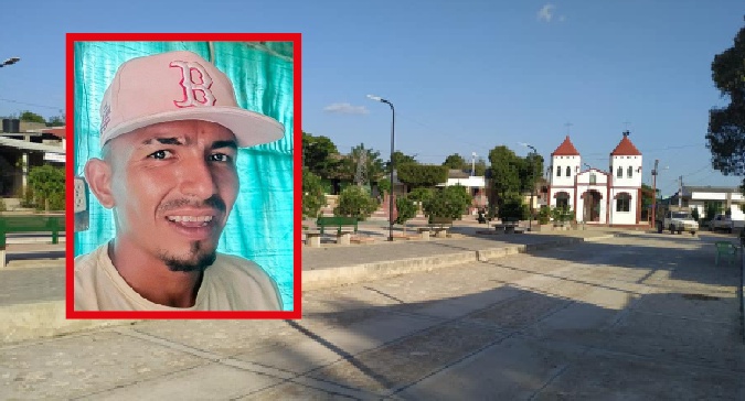 Hace poco días había llegado a visitar a su familia