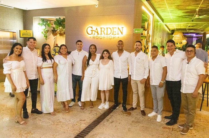 Garden Rooftop del GHL celebró su primer aniversario