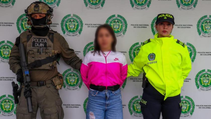 Capturan en Bogotá a alias ‘la Bebecita del crimen’, una de las delincuentes más buscadas en Suramérica