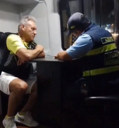 Fue sorprendido manejando borracho