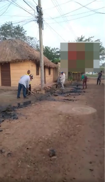 La comunidad hizo lo que la Alcaldía no