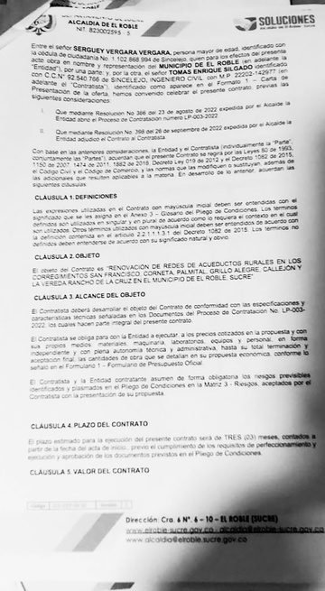Contrato no se terminó, e investigación no avanza en los entes de control