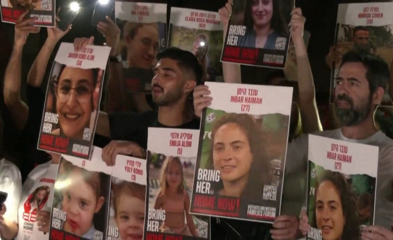 135 secuestrados por Hamás siguen en Gaza: Israel