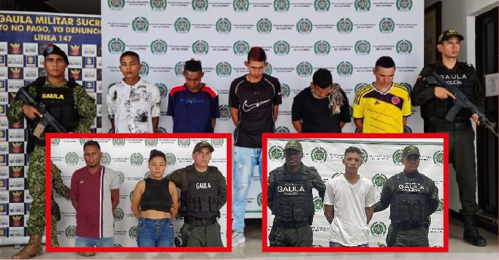 Siguen cayendo extorsionistas, cinco ya fueron asegurados