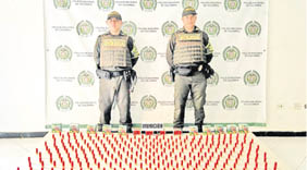 Policía incautó 500 cartuchos calibre 16