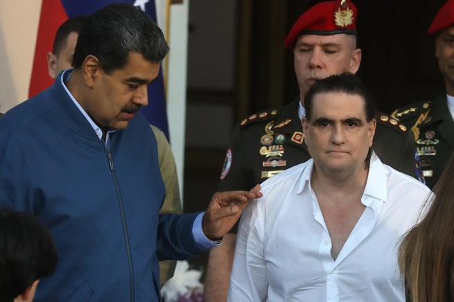 Maduro recibió a Alex Saab en el palacio presidencial