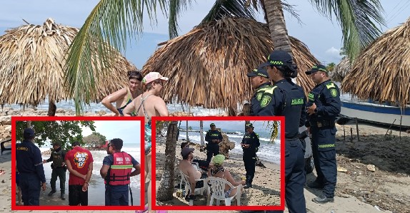 Intensifican campaña por mar de leva en el Golfo de Morrosquillo