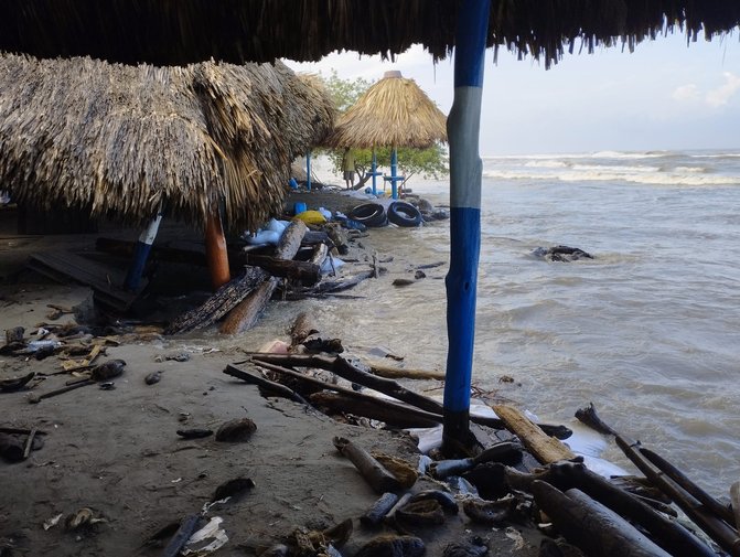 Córdoba azotada por el mar de leva