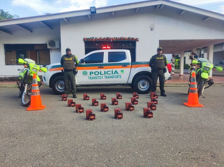Ojo con el ron ilegal: Tránsito Policía realiza decomisos
