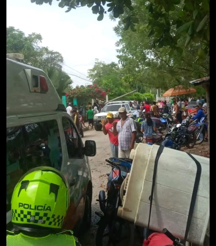 Arrollan a motociclista en Ciénaga de Oro
