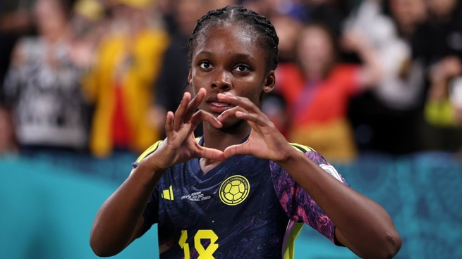 Linda Caicedo, entre las cinco mejores futbolistas del 2023
