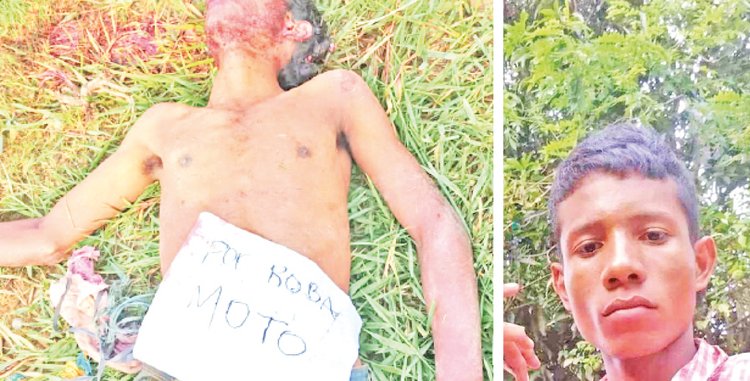 "Mi hijo no era un ladrón"