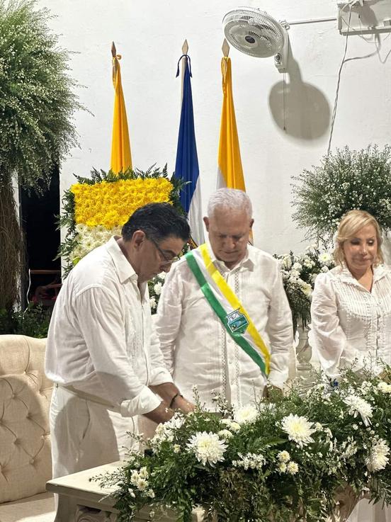 Ovidio Hoyos tomó el cargo de la administración de Pueblo Nuevo