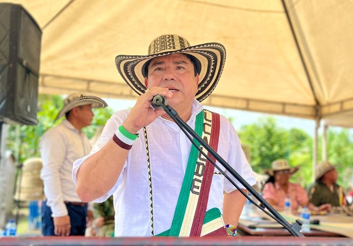 Eligio Pestana se posesionó como alcalde de Tuchín