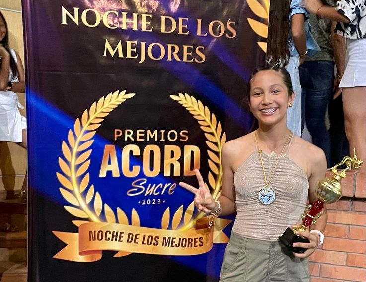 Reconocimiento para cordobesa promesa del patinaje nacional