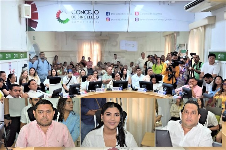 Fue elegida la mesa directiva del Concejo de Sincelejo para el período 2024