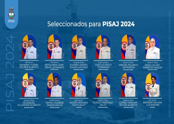 La Armada selecciona a 12 suboficiales que pertenecerán al Pisaj 2024