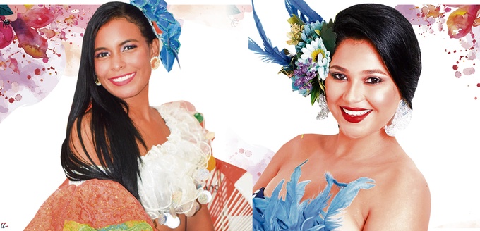 Shairy y Vanessa,  en la carrera por la corona del 20 de Enero