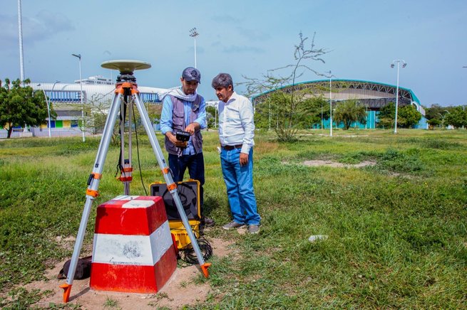 Fortalecen red geodésica del país con nuevas estaciones