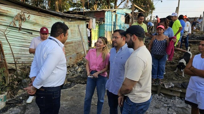Erasmo Zuleta y Hugo Kerguelén buscan reactivar la construcción de 130 viviendas en Nueva Milenio
