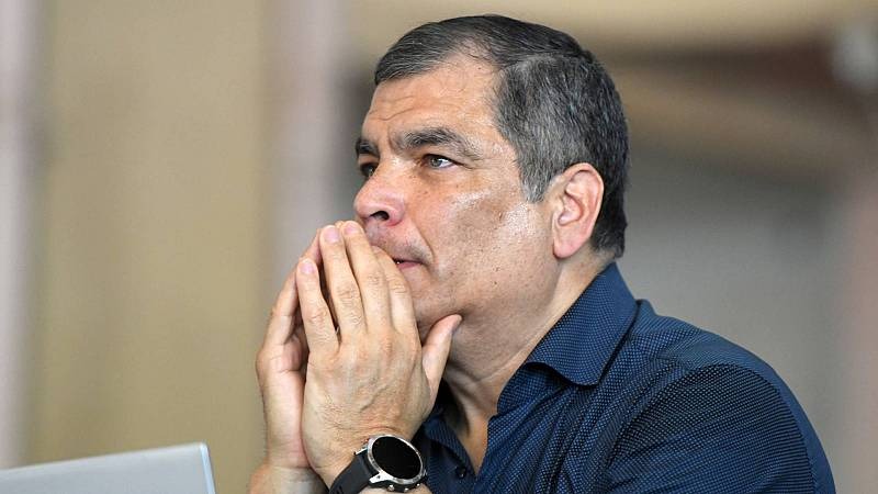 Correa le ofrece apoyo a Noboa por la crisis de orden público en Ecuador