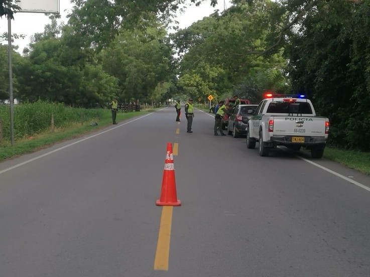 Patrullera resultó herida por impacto de bala en Valencia