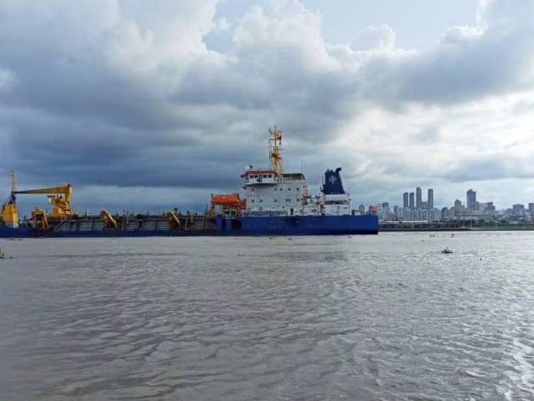 Restricciones en el puerto de Barranquilla por fuertes vientos