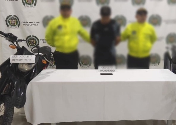 Capturan a una persona en el barrio Nueva Esperanza por el delito de receptación