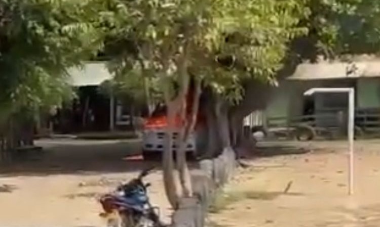 Un vehículo de Afinia se incendió en Cereté