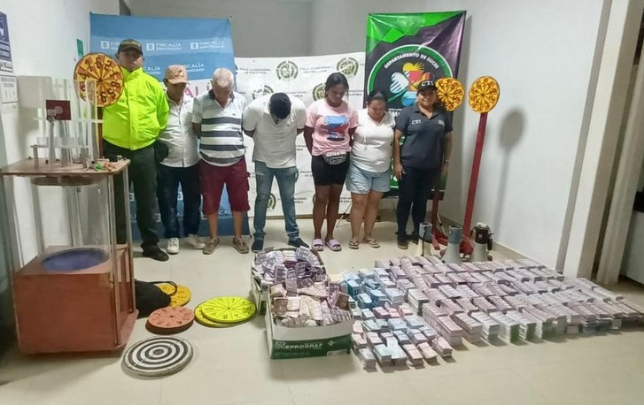 Duro golpe a la venta ilícita de juegos de azar en Corozal y Betulia