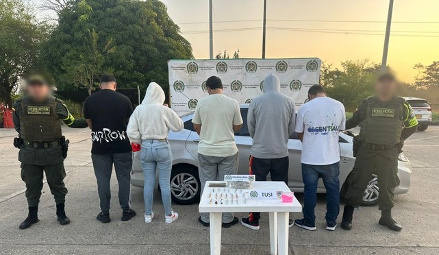 Incautan 330 gramos de marihuana y cocaína rosa en vías de Córdoba